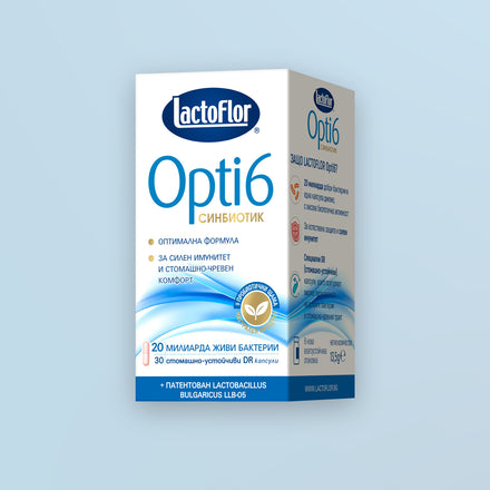 Lactoflor Opti6 30 капсули